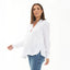 White Clara Relaxed Shirt