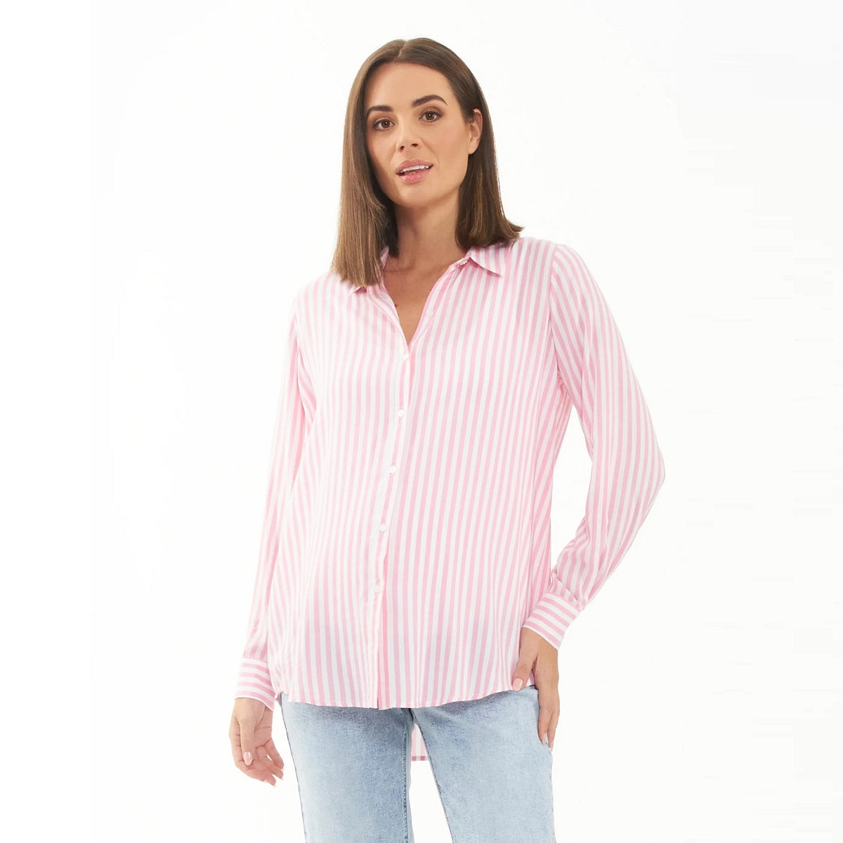 Bubble Gum Emmy Stripe Shirt