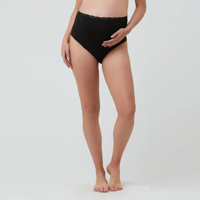 Black Organic Cotton Full Briefs