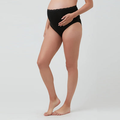 Black Organic Cotton Full Briefs