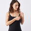 Black Organic Cotton Nursing Cami