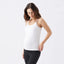 White Organic Cotton Nursing Cami