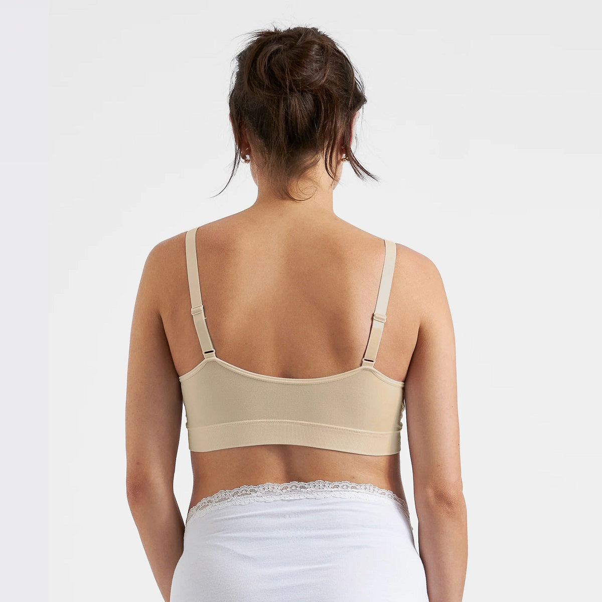Natural Seamless Nursing Bralette