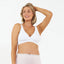 White Seamless Nursing Bralette