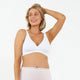 White Seamless Nursing Bralette