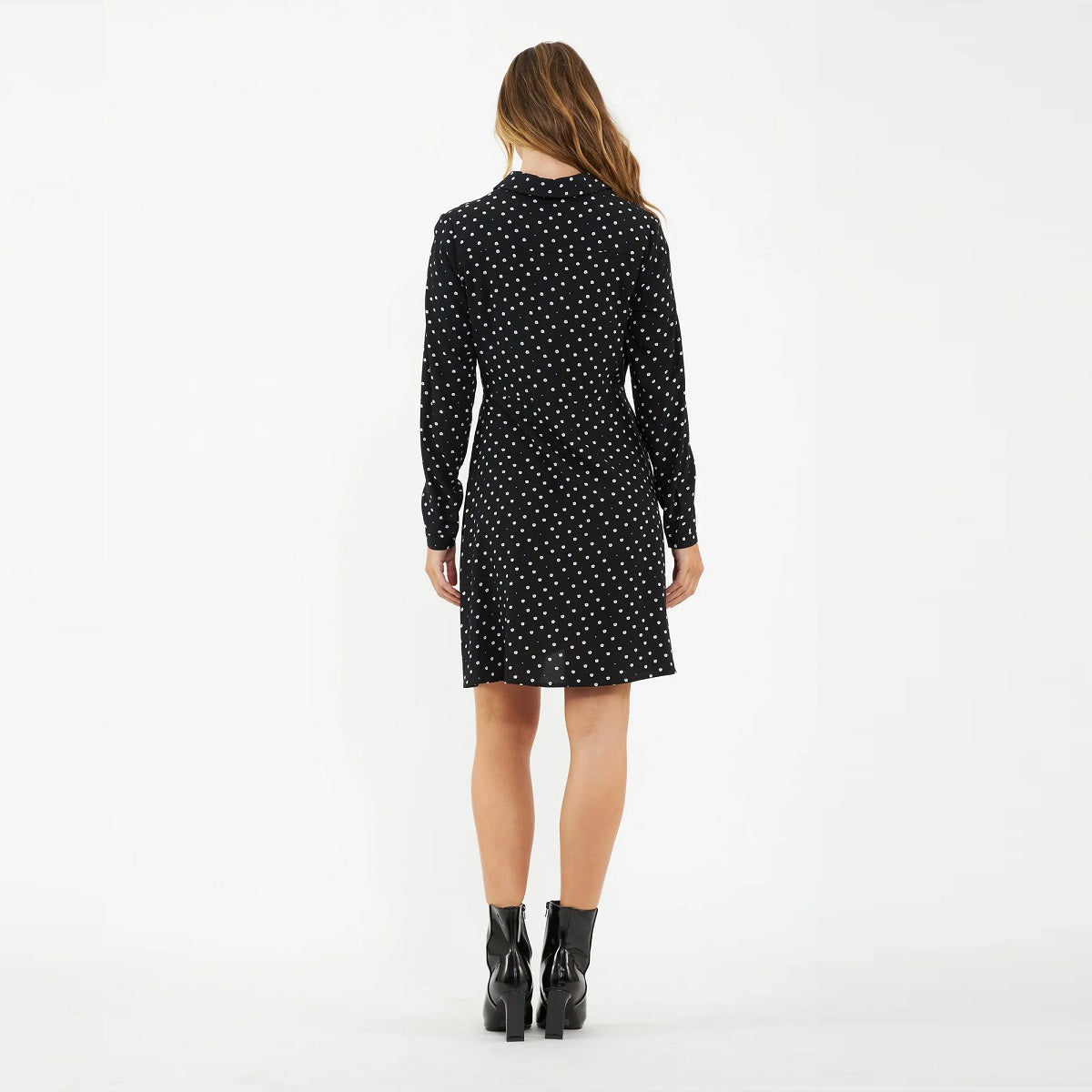 Black Fifi Shirt Dress