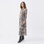 Natural Black Sylvia Shirt Dress