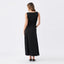 Black Erika Ruched Dress