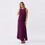 Purple Erika Ruched Dress