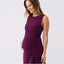 Purple Erika Ruched Dress