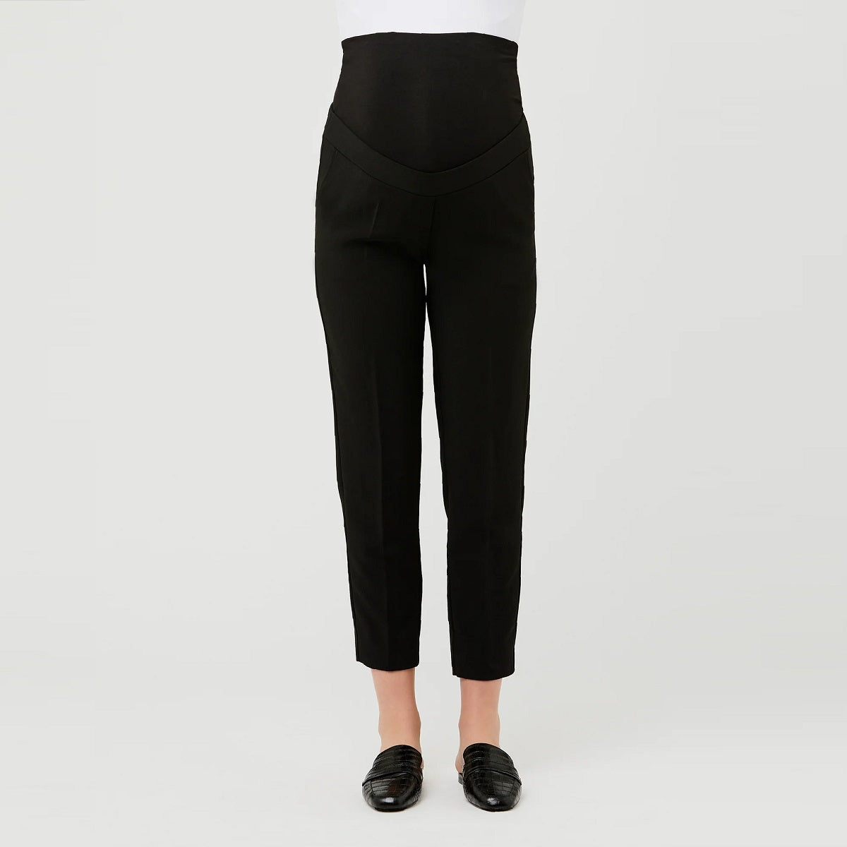 Black Alexa Classic Crop Pant