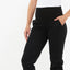 Black Taylor Over Tummy Joggers