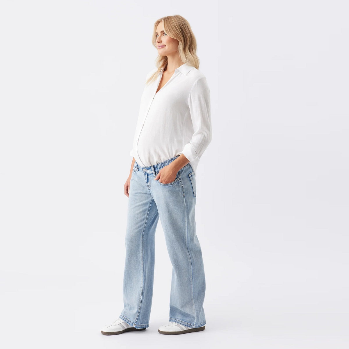 Light Wash Billie Elastic Waist Jean