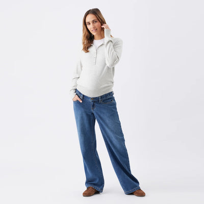 Dark Wash Billie Elastic Waist Jean