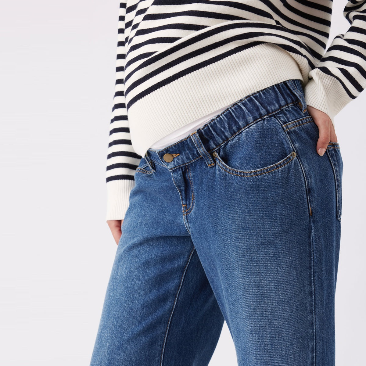 Dark Wash Billie Elastic Waist Jean