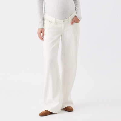 Ecru Billie Elastic Waist Jean