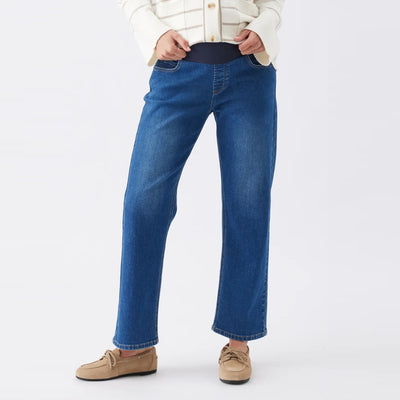 Indigo Blue Teddy Straight Jean