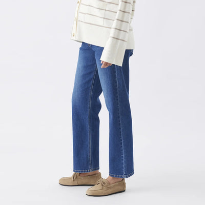 Indigo Blue Teddy Straight Jean