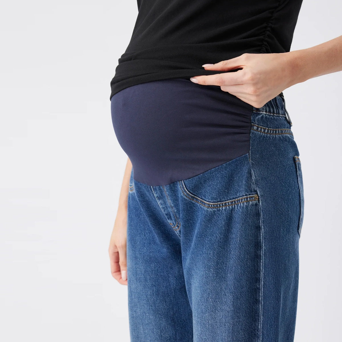 Dark Wash Billie Over Bump Jean