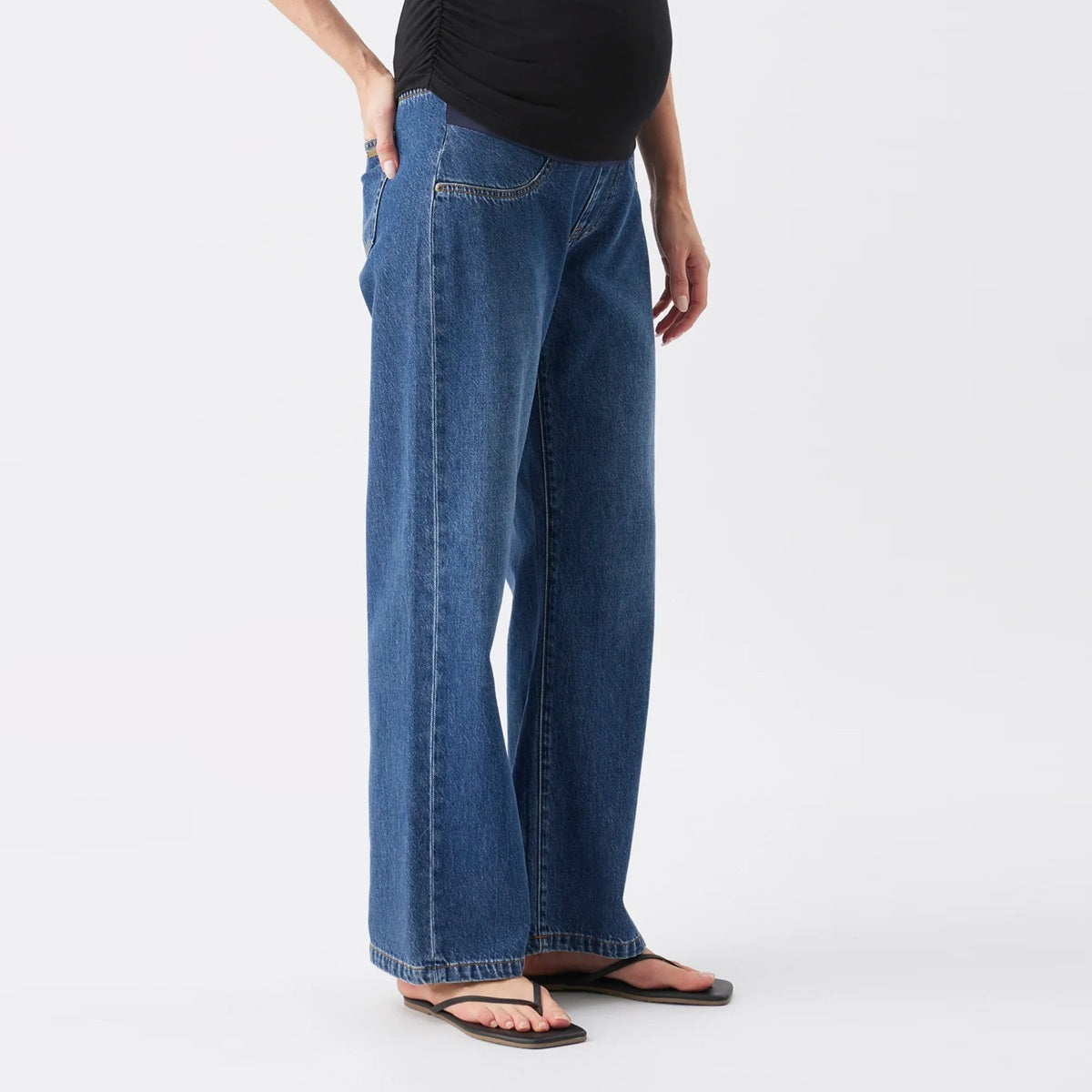 Dark Wash Billie Over Bump Jean
