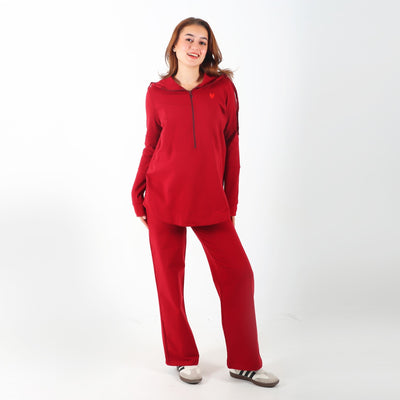 Mama's Maroon Maternity Tracksuit