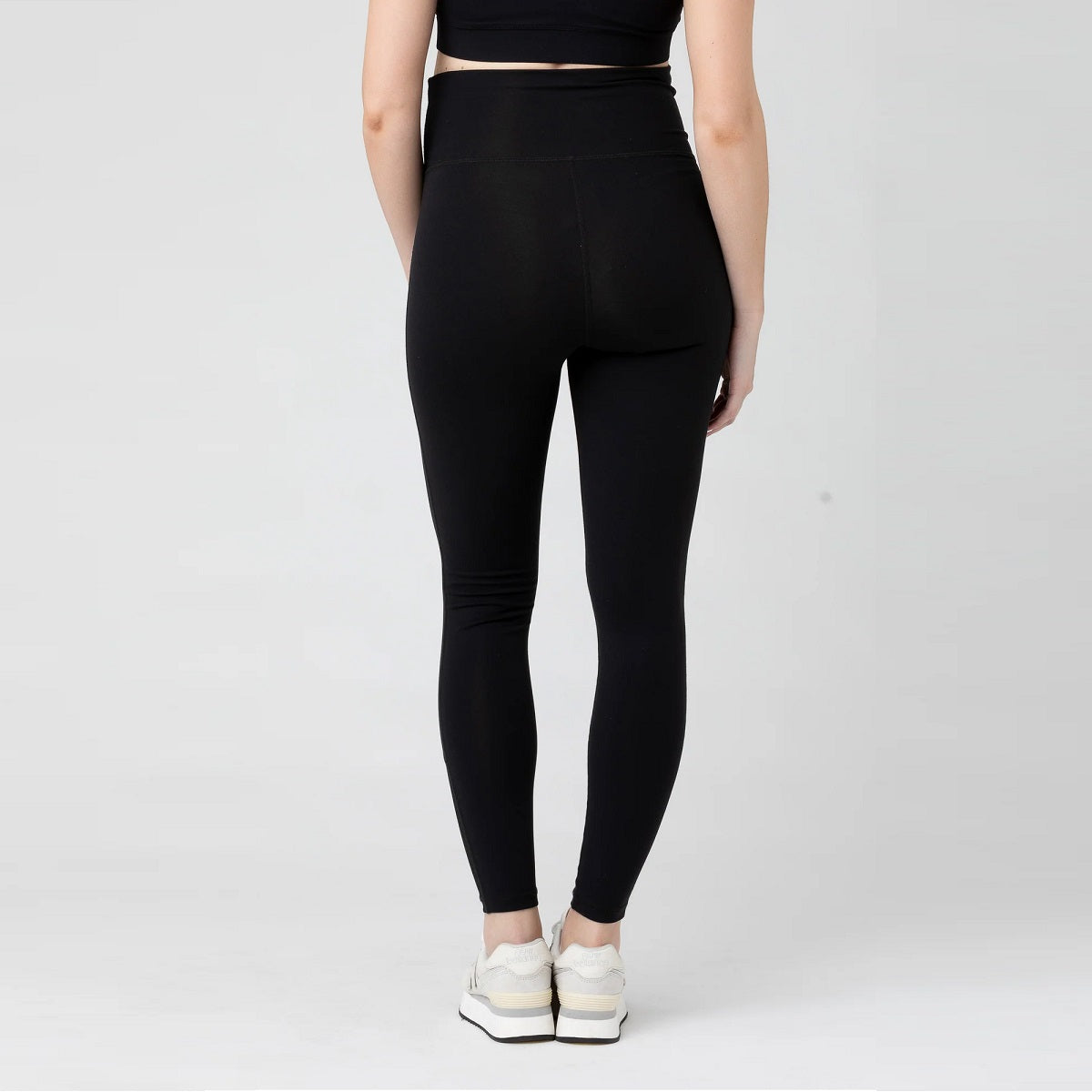 Black Active Over Tummy Legging