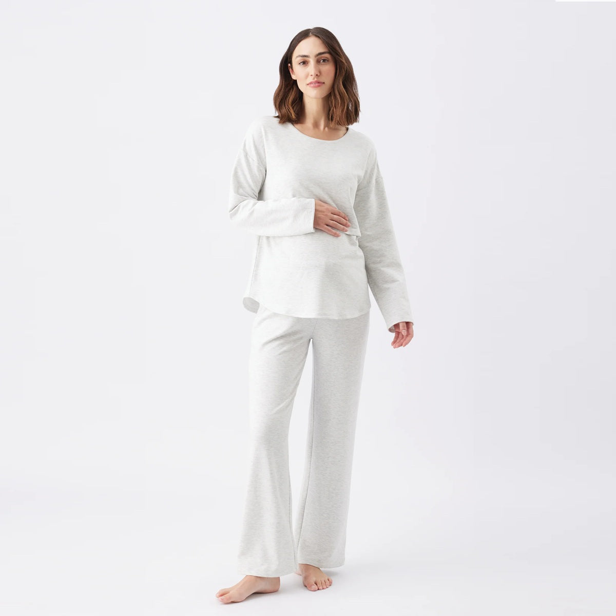 W5279 Silver Super Soft Nursing Set