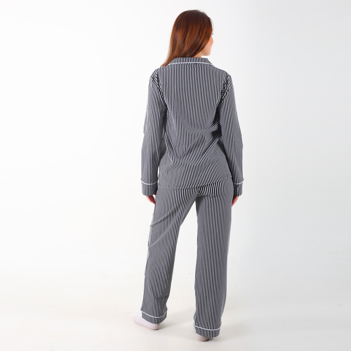 Navy Before & After Pajama