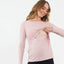 Dusty Pink Tessa Rib Nursing Top