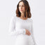 White Organic Cotton Nursing Top