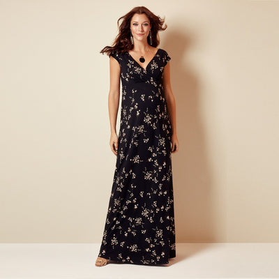 Black Alana Maxi Dress