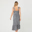 Black Gingham Nursing Dress