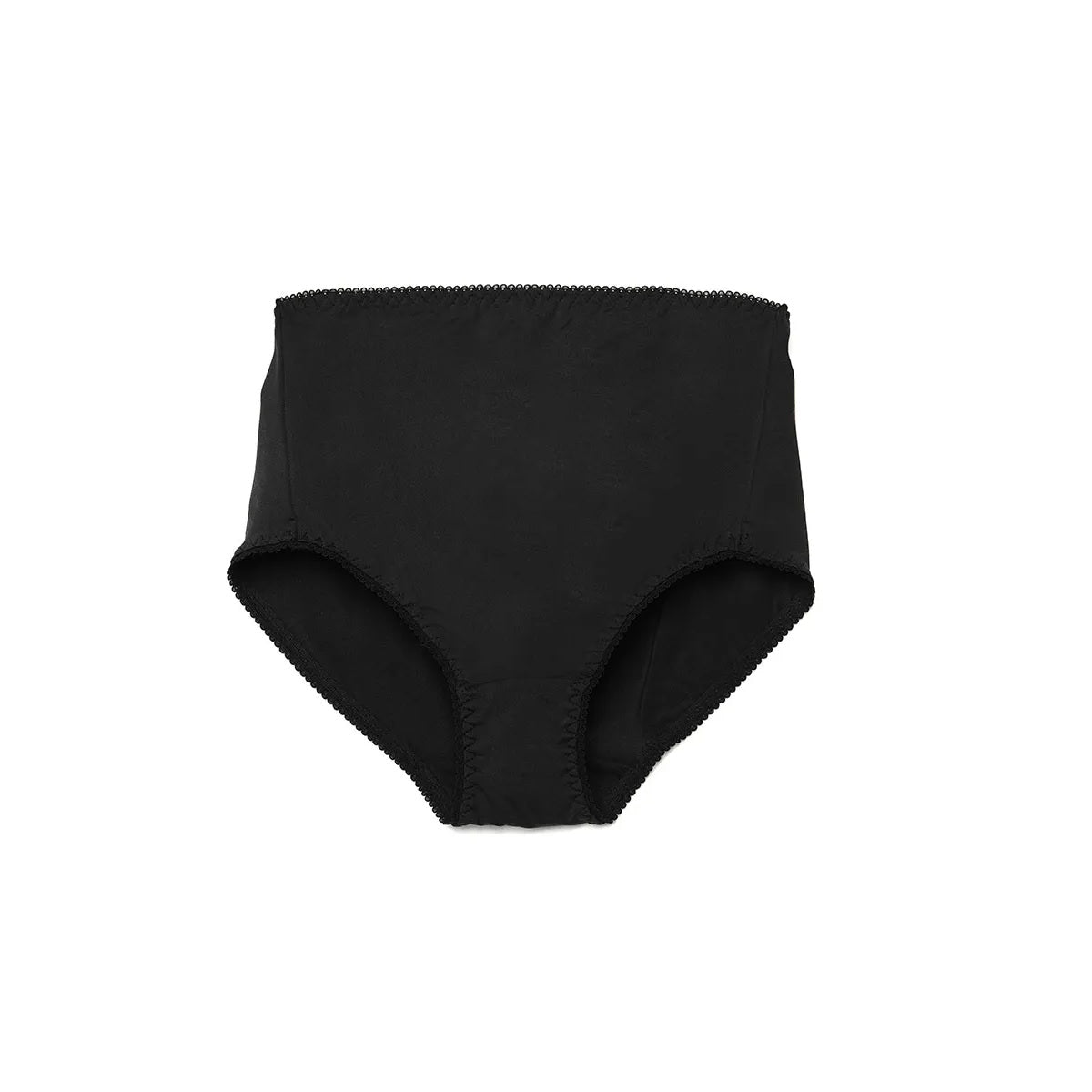 Two Black High-Rise Briefs