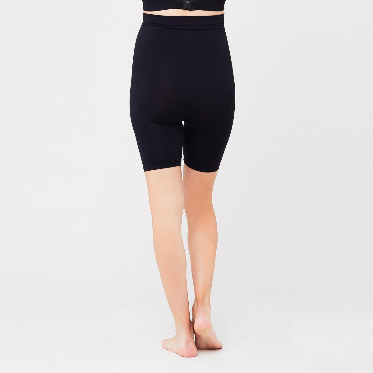 Black Seamless Support Shorts