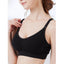 Black Antibacterial Seamless Bra