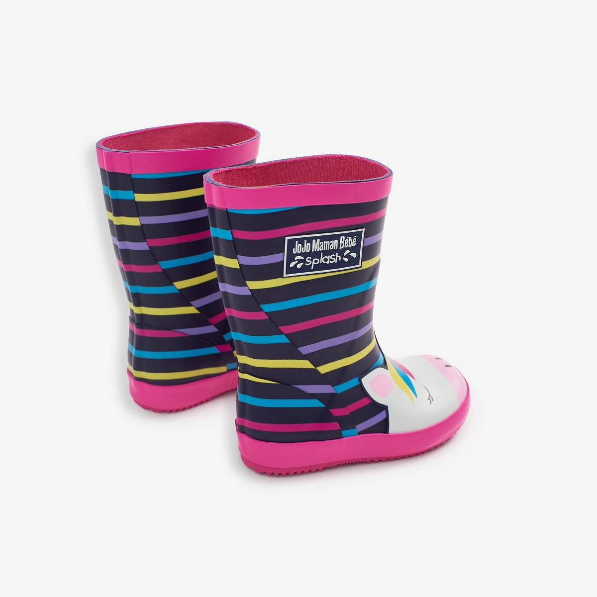 Unicorn Wellies Fuchsia