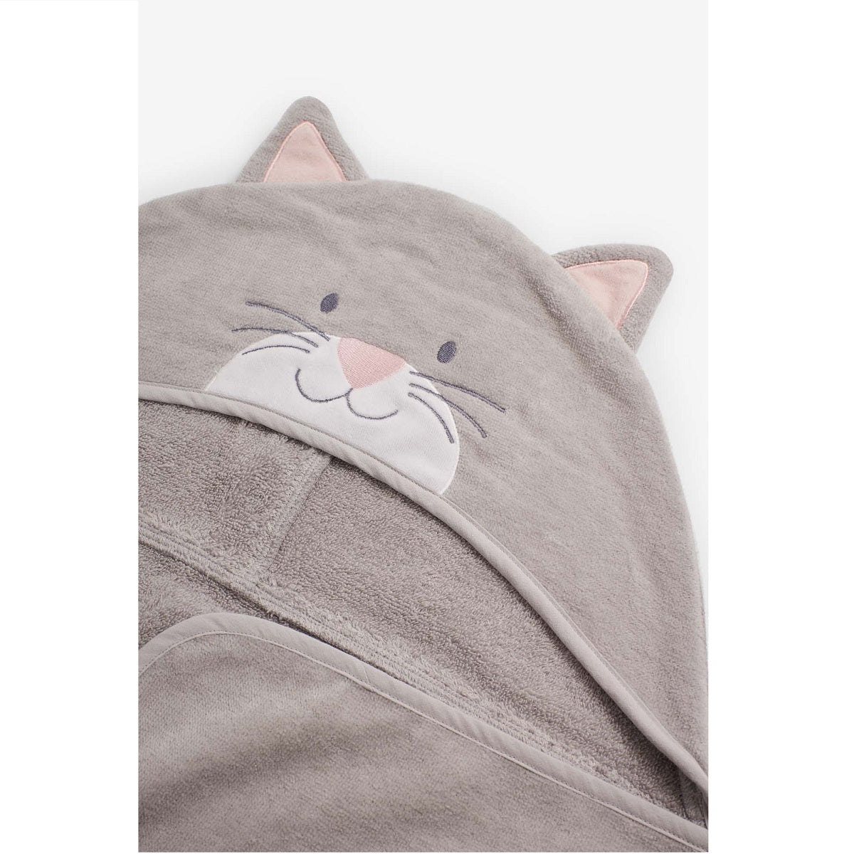 Large Cat Hooded Towel