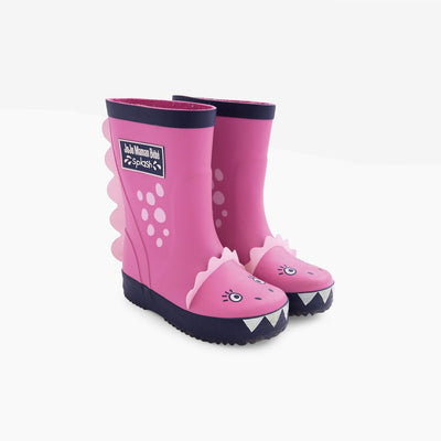 Dino Wellies Fuchsia