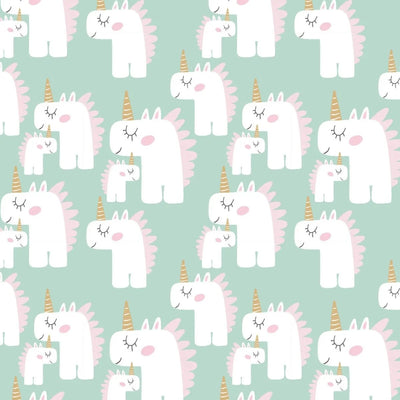 All Seasons Green Unicorn Sleep Suit
