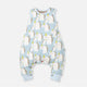 All Seasons Blue Unicorn Baby Sleep Suit