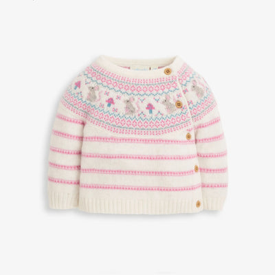 Mouse Fair Isle Baby Knit Set