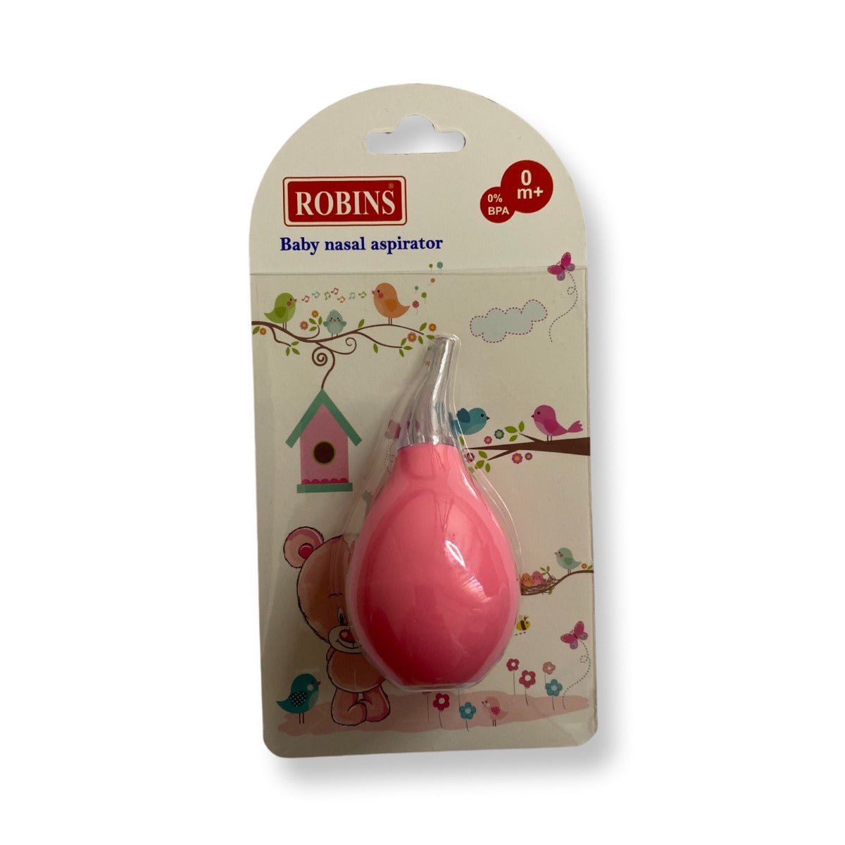 Robins Pink Nasal Aspirator