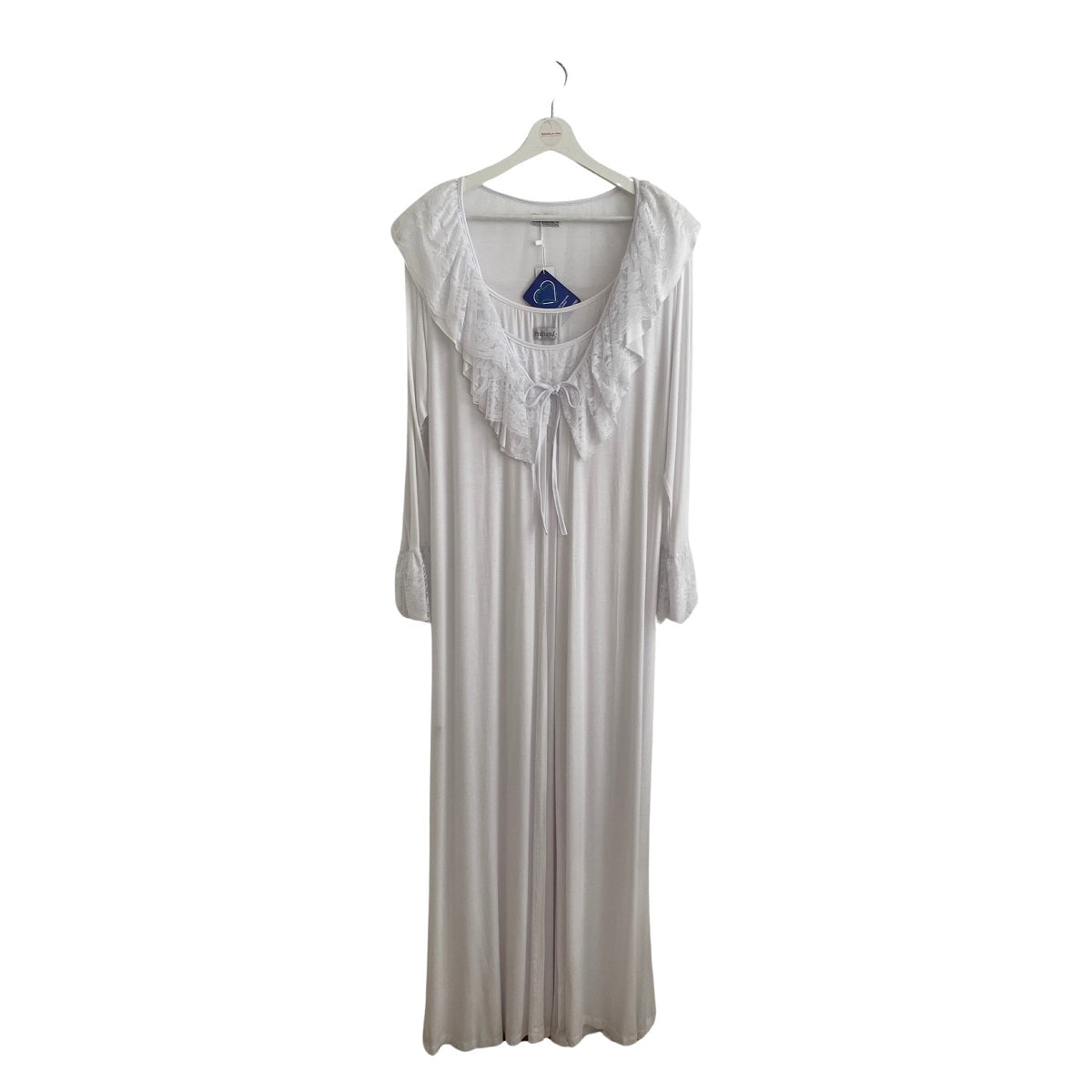 White Aurora Nightgown & Robe