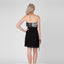 Black Sophie Strapless Dress