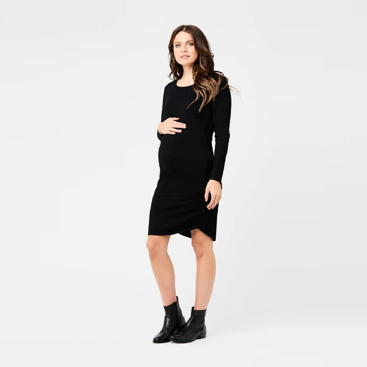 Black Valerie Tunic Dress