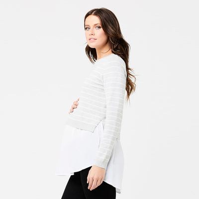 Silver Sia Nursing Knit