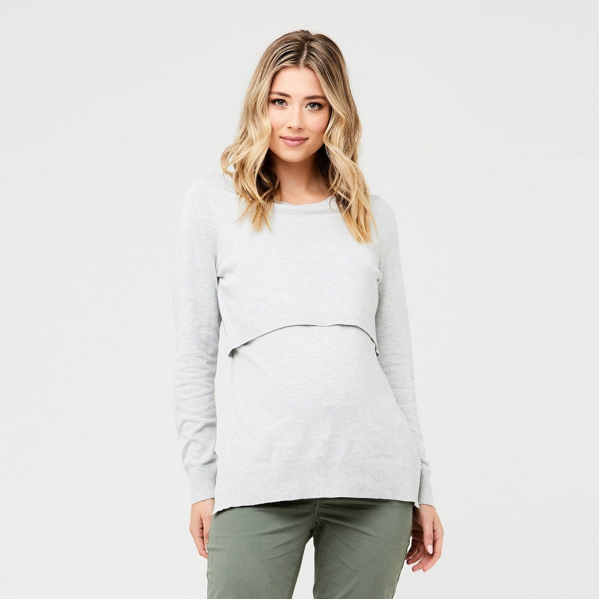 Silver Toni Nursing Knit