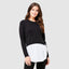 Black Pia Nursing Knit
