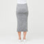 Charcoal Marle Beck Knit Skirt