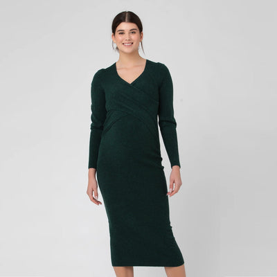 Forest Heidi Nursing Knit Dress